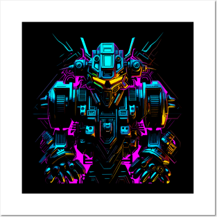 80s Mecha Posters and Art